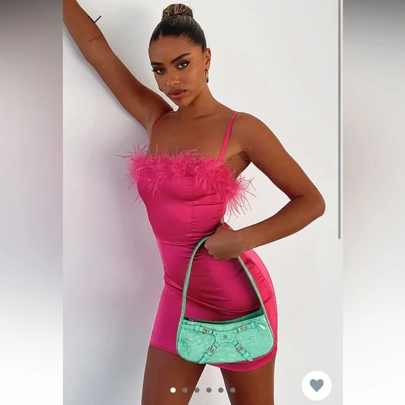 White Fox Start of Something Mini Dress - Picture 1 of 8